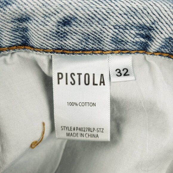 Pistola Devin Button Fly High Rise Mom Cut Off Jean Shorts 32 (Measures 34) NWT - Picture 6 of 13